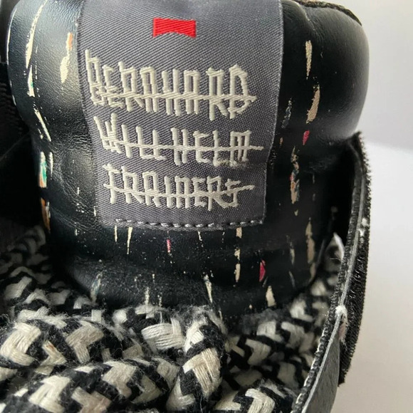 Bernhard Willhelm Camper Together Black Hightop Sneakers Sz 35 - Picture 7 of 10